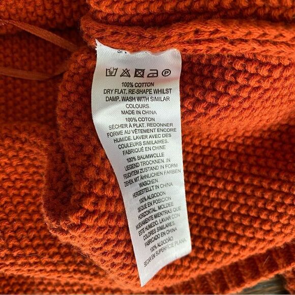 French Connection Round Neck Jumper Sweater in Copper Coin Small - Picture 5 of 5